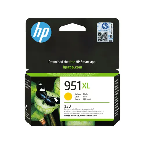 HP 951XL oryginalny wkład atramentowy żółty XL