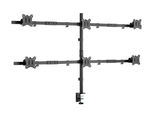 Equip 650160 uchwyt / stojak do monitorów 81,3 cm (32") Biurko Czarny