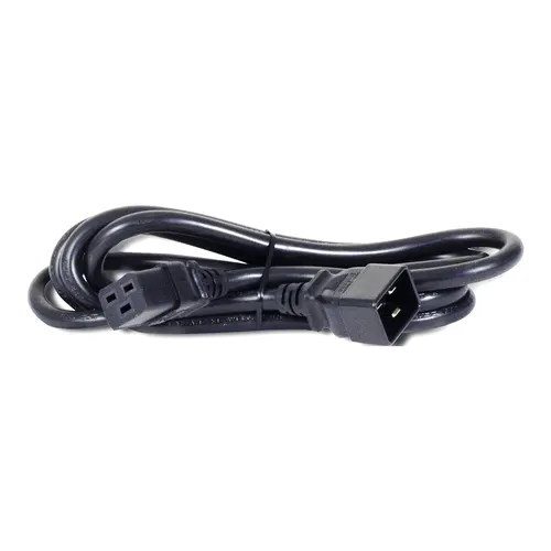 APC PWR Cord C19 - C20, 0.6 m Czarny 0,6 m IEC C20 C20 panel