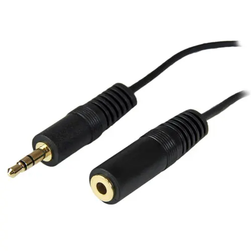 StarTech.com 12ft 3.5mm kabel audio 3,7 m Czarny