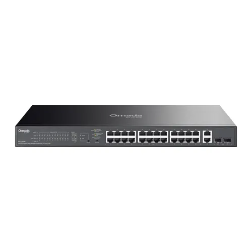 TP-Link ES228GP przełącznik sieciowy Zarządzany L2 Gigabit Ethernet (10/100/1000) Obsługa PoE Czarny