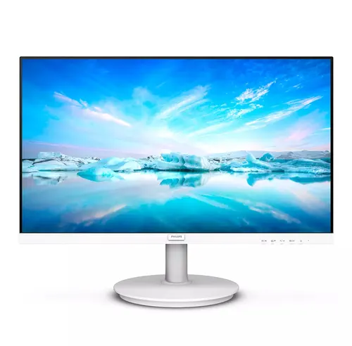 Philips V Line 241V8AW/00 monitor komputerowy 60,5 cm (23.8") 1920 x 1080 px Full HD LCD Biały