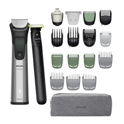Philips MG9557/15 maszynka do włosów Srebrny 27 Litowo-jonowa (Li-Ion)