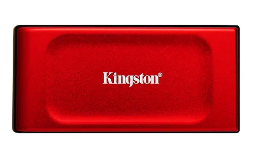 Kingston Technology 2TB Przenośny dysk SSD XS1000 USB 3.2 Gen 2, Czerwony