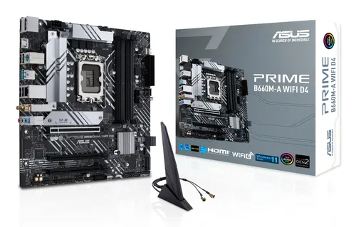 ASUS PRIME B660M-A WIFI D4 Intel B660 LGA 1700 micro ATX