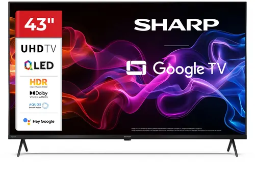 Sharp 43HP5265E Telewizor 109,2 cm (43") 4K Ultra HD Smart TV Wi-Fi Czarny