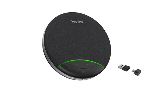 Yealink SP92 with Dongle USB-C/A Speakerphone telefon konferencyjny Uniwersalne USB/Bluetooth Czarny