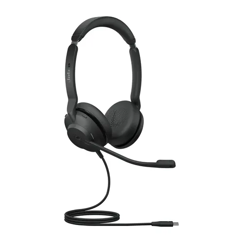 Jabra Evolve2 30 Zestaw słuchawkowy Przewodowa Opaska na głowę Biuro/centrum telefoniczne USB Type-C, USB-C, Microsoft Teams, stereo