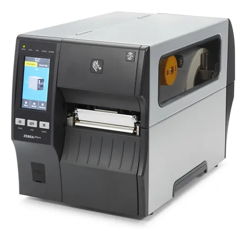Zebra ZT411 600 x 600 DPI Przewodowy i Bezprzewodowy Termotransferowy Drukarka POS