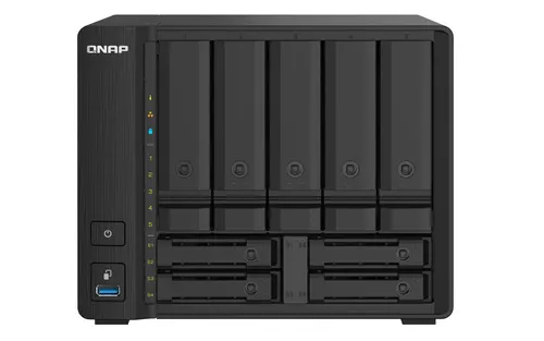 QNAP TS-932PX NAS Tower Annapurna Labs Alpine AL-324 4 GB DDR4 0 TB QNAP Turbo System Czarny