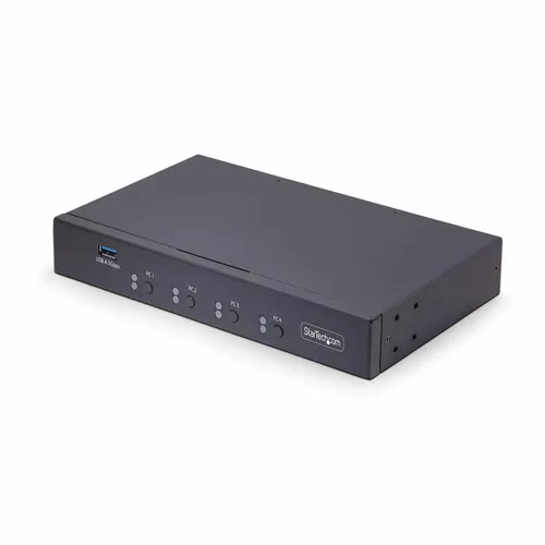 StarTech.com P4A20132-KM-SWITCH przełącznik KVM Czarny