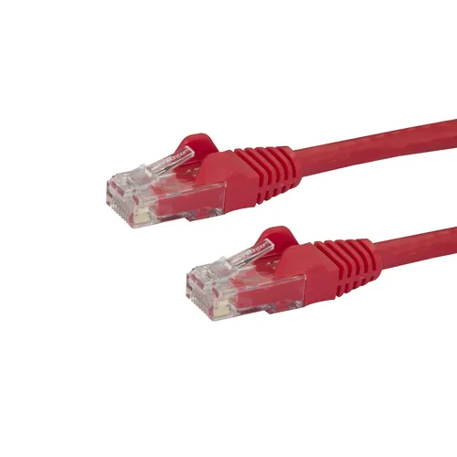 StarTech.com N6PATC50CMRD kabel sieciowy Czerwony 0,5 m Cat6 U/UTP (UTP)