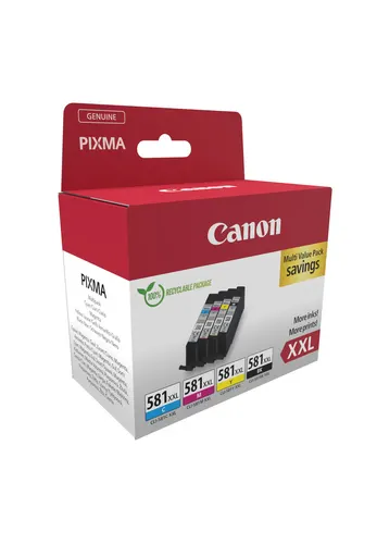 Canon 1998C006 nabój z tuszem 4 szt. Oryginalny Czarny, Cyjan, Purpurowy, Żółty