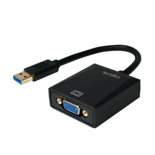 LogiLink UA0231 zewnętrzna karta graficzna usb 1920 x 1080 px Czarny
