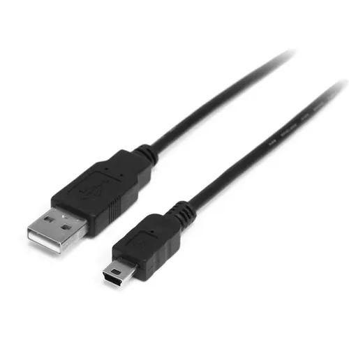 StarTech.com 0.5m USB/Mini USB kabel USB USB 2.0 0,5 m USB A Mini-USB B 0,48 Gbit/s Czarny