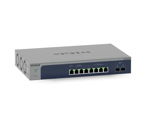 NETGEAR MS510TXM przełącznik sieciowy Zarządzany L2/L3/L4 10G Ethernet (100/1000/10000) Szary, Niebieski
