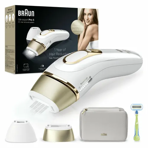 Braun Silk-expert Pro PL5152 Intensywne światło impulsowe (IPL) Złoto, Biały
