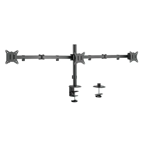 LogiLink BP0173 uchwyt / stojak do monitorów 68,6 cm (27") Biurko Czarny