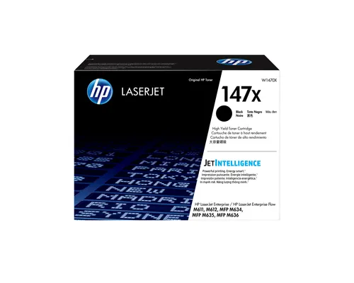 HP LaserJet Oryginalny czarny toner o wysokiej wydajności 147X