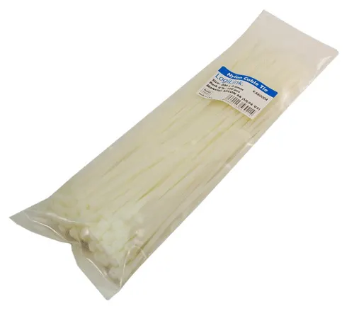 LogiLink KAB0004 opaska kablowa Nylon Biały