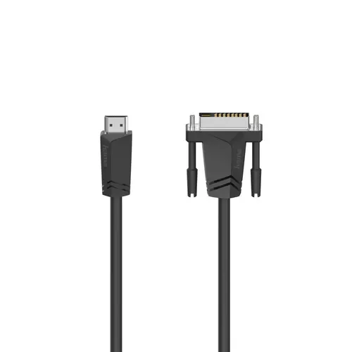Hama 00205018 adapter kablowy 1,5 m HDMI Typu A (Standard) DVI-D Czarny