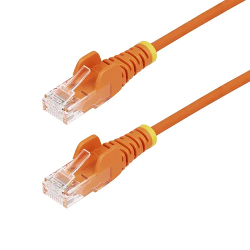 StarTech.com N6PAT200CMORS kabel sieciowy Pomarańczowy 2 m Cat6 U/UTP (UTP) Okrągły