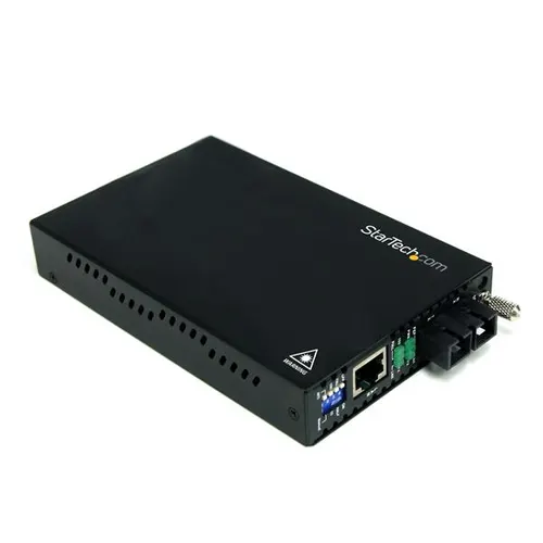 StarTech.com ET90110SC2 konwerter sieciowy 200 Mbit/s 1310 nm Multifunkcyjny Czarny