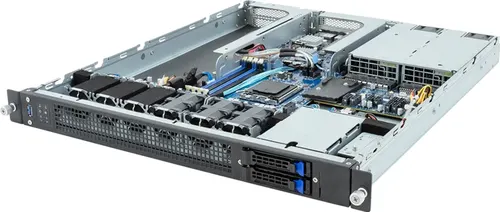 GIGABYTE E133-C10-AAG1 AMD B650E Gniazdo AM5 Rack (1U) Czarny, Stal