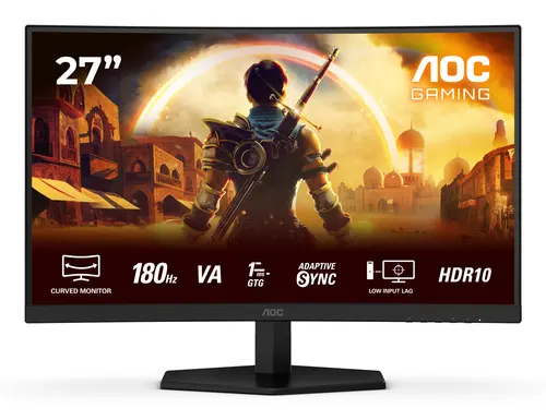 AOC G4 C27G42E monitor komputerowy 68,6 cm (27") 1920 x 1080 px Full HD LED Czarny, Czerwony