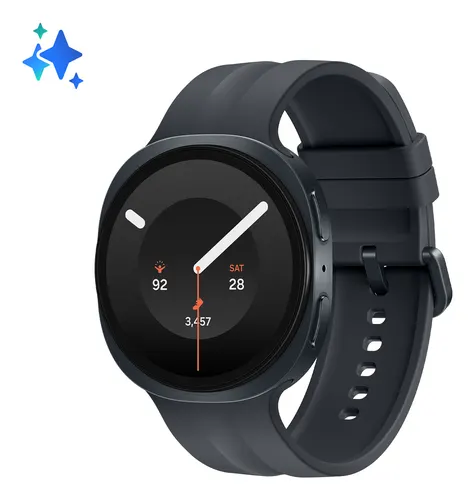 Samsung Galaxy Watch9 3,81 cm (1.5") AMOLED 44 mm Cyfrowy 480 x 480 px Ekran dotykowy Grafitowy Wi-Fi GPS (SM-L350NZKAEUE)