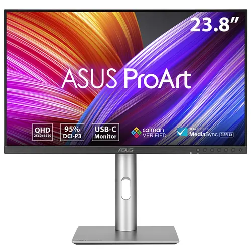 ASUS ProArt Display PA24ACRV monitor komputerowy 60,5 cm (23.8") 2560 x 1440 px Quad HD LCD Czarny