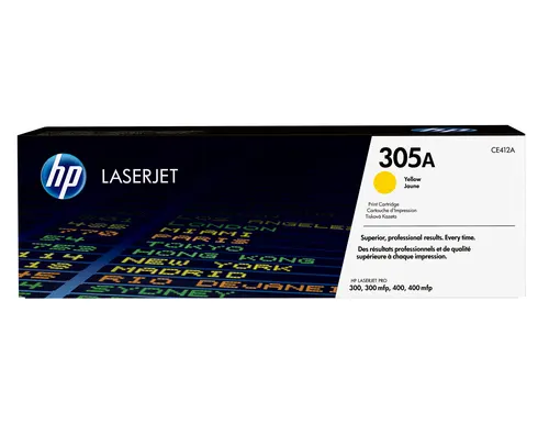 HP 305A oryginalny wkład z żółtym tonerem LaserJet
