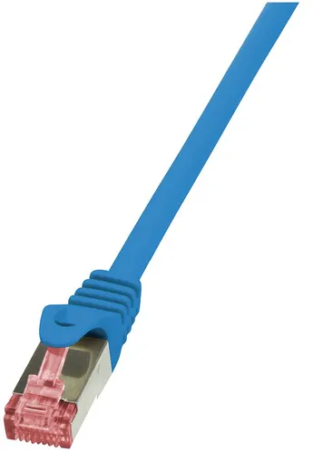 LogiLink Cat6 S/FTP, 10m kabel sieciowy Niebieski S/FTP (S-STP)