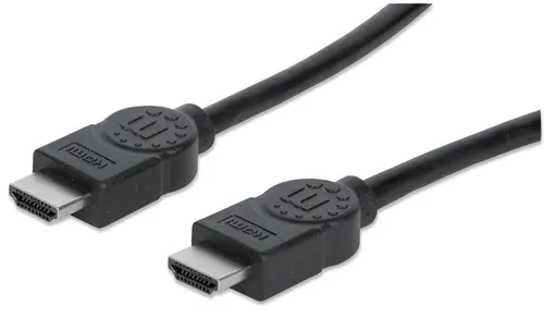 Manhattan 323192 kabel HDMI 1 m HDMI Typu A (Standard) Czarny