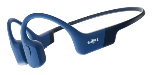 SHOKZ OpenRun Zestaw słuchawkowy Bezprzewodowy Opaska na szyję Sport Bluetooth Niebieski