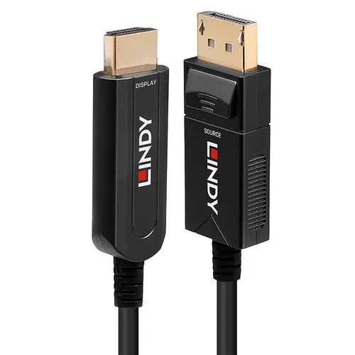 Lindy 38491 adapter kablowy Czarny