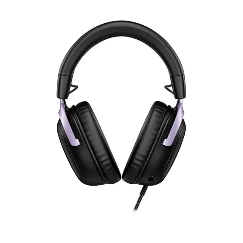 HyperX Cloud III Zestaw słuchawkowy Przewodowa Opaska na głowę Gaming USB Type-C Czarny, Lawenda