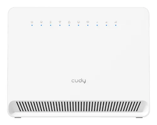 Cudy LT500E router bezprzewodowy Fast Ethernet Dual-band (2.4 GHz/5 GHz) 4G Biały