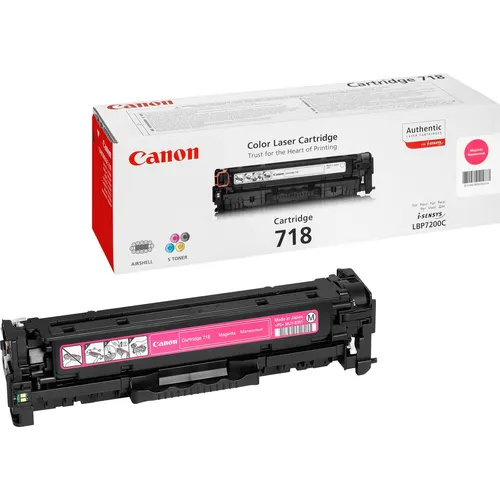 Canon CRG-718 M kaseta z tonerem 1 szt. Oryginalny Purpurowy