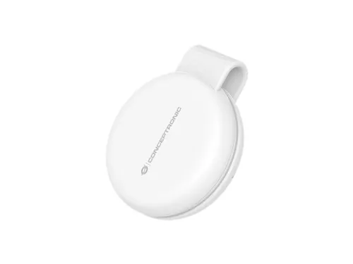 Conceptronic GORGON04W ładowarka do urządzeń przenośnych Smartfon, Smartwatch Biały Prąd przemienny Bezprzewodowe ładowanie Wewnętrzna