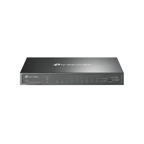 TP-Link Omada SG2210P przełącznik sieciowy Zarządzany L2/L2+ Gigabit Ethernet (10/100/1000) Obsługa PoE Czarny (TL-SG2210P V5)