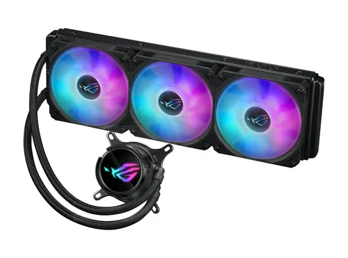 ASUS ROG Strix LC III 360 ARGB Procesor Chłodnica cieczy all-in-one 12 cm Czarny, 360 mm ARGB, czarny