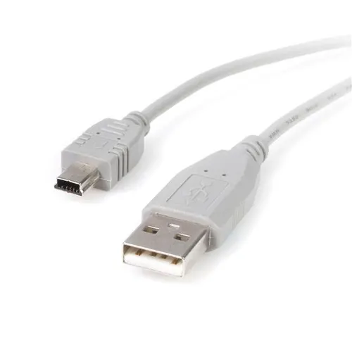 StarTech.com 10 ft USB Cable for Canon, Sony, & Hewlett Packard Digital Camera kabel USB 3 m 0,48 Gbit/s Szary