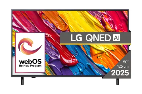 LG QNED 50QNED82A3B Telewizor 127 cm (50") 4K Ultra HD Smart TV Wi-Fi Czarny