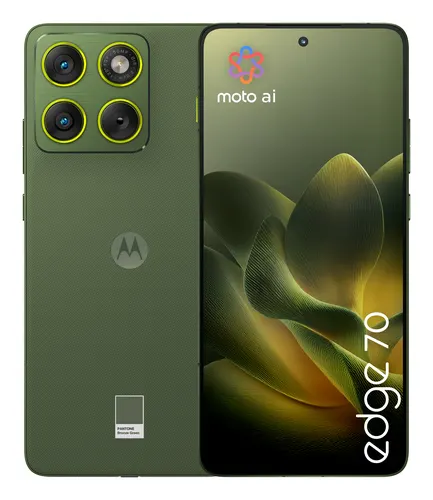 Motorola edge 70 17 cm (6.7") Dual SIM Android 16.0 5G USB Type-C 12 GB 512 GB 4800 mAh Zielony, brązowozielony Bronze Green