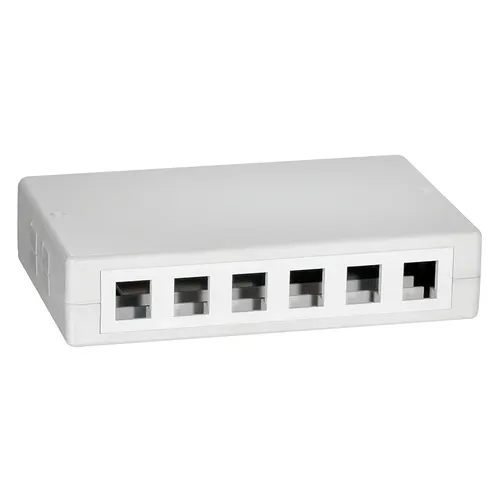 LogiLink NK4033 nakładka na gniazdko elektryczne RJ-45 Biały 1 szt.