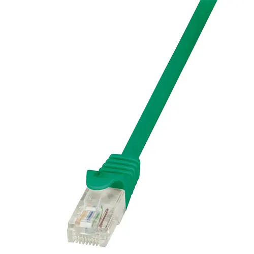 LogiLink 2m Cat.6 U/UTP RJ45 kabel sieciowy Zielony Cat6 U/UTP (UTP)