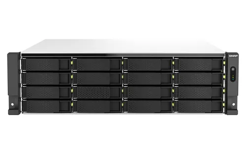 QNAP TS-H2287XU-RP NAS Rack (3U) Intel Xeon E E-2378 64 GB DDR4 0 TB QuTS hero Czarny, Biały