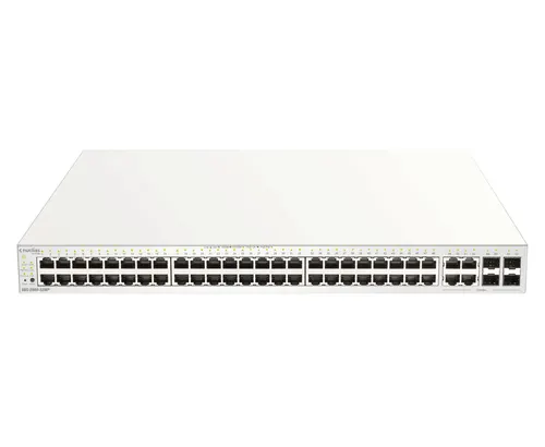 D-Link DBS-2000-52MP przełącznik sieciowy Zarządzany L2 Gigabit Ethernet (10/100/1000) Obsługa PoE Szary