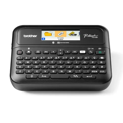 Brother PT-D610BTVP drukarka etykiet Termotransferowy 180 x 360 DPI 30 mm/s Przewodowy i Bezprzewodowy TZe Bluetooth (PTD610BTVPYJ1)